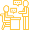 Teamwork and Collaboration Icon